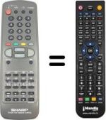 Replacement remote control WHV5978