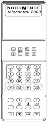 Originalfernbedienung THOMSON TC2300 (583437)