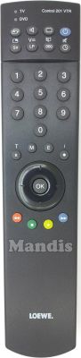 Originalfernbedienung LOEWE OPTA CONTROL 201 VTR (87000053) Originalfernbedienung LOEWE OPTA CONTROL 201 VTR (87000053)