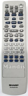 Original remote control SHARP 92LCN500H0001