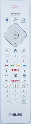 Original remote control PHILIPS BRC0884406/01 (996599001656) Original remote control PHILIPS BRC0884406/01 (996599001656)
