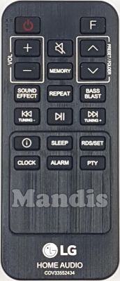 Originalfernbedienung LG COV33552434 Originalfernbedienung LG COV33552434