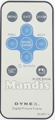 Originalfernbedienung DYNEX DX-DPF7-10