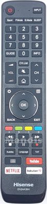 Original remote control HISENSE EN3AA39H (T232948)