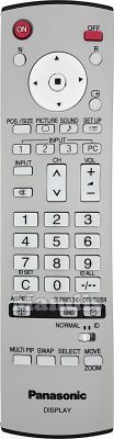 Original remote control PANASONIC EUR7636090R