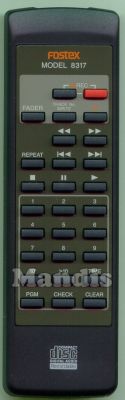 Originalfernbedienung FOSTEX 8317
