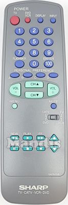 Original remote control SHARP GA292SB