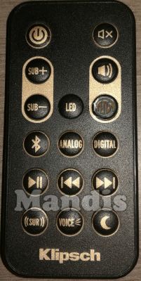 Original remote control KLIPSCH R-4B