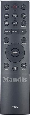 Original remote control TCL RC81T0001 (MA06TS8TSPN18RC1)