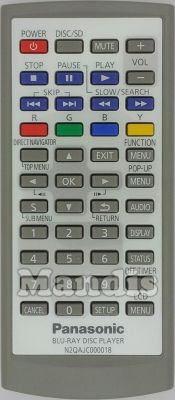 Original remote control PANASONIC N2QAJC000018
