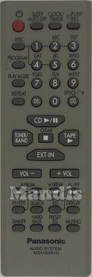 Original remote control PANASONIC N2QAYB000142
