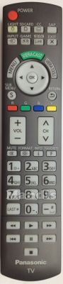 Original remote control PANASONIC N2QAYB000486