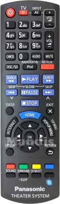 Original remote control PANASONIC N2QAYB000728 Original remote control PANASONIC N2QAYB000728