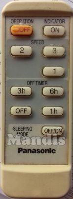 Originalfernbedienung PANASONIC F-56TXZ Originalfernbedienung PANASONIC F-56TXZ
