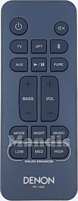 Originalfernbedienung DENON RC-1242 (919307102270S)