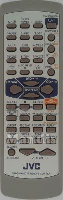 Originalfernbedienung JVC RM-SNXMD1R