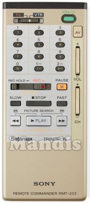 Originalfernbedienung SONY RMT-233 (A6765646A) Originalfernbedienung SONY RMT-233 (A6765646A)