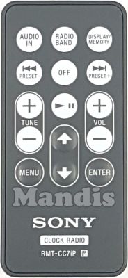 Original remote control SONY RMT-CC7iP