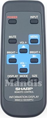 Original remote control SHARP RRMCG1003MPPZ