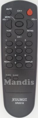 Originalfernbedienung YOUMOT SR2016