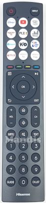 Original remote control HISENSE ERF3A86 (T305623)