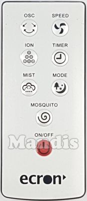 Originalfernbedienung ECRON TSP40 EA Originalfernbedienung ECRON TSP40 EA
