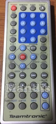 Original remote control TEAMTRONIC HTDVDMO40