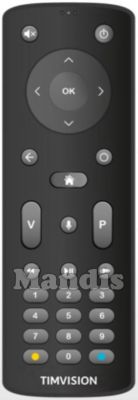 Originalfernbedienung TIMVISION NMU770506