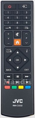 Original remote control JVC RM-C3332 (23728383)