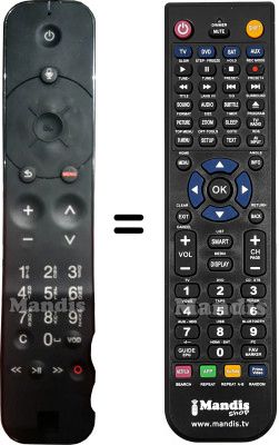 Replacement remote control ORA002