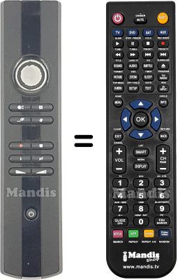 Replacement remote control REMCON2206