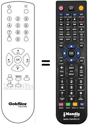 Replacement remote control LG CL 20 A90