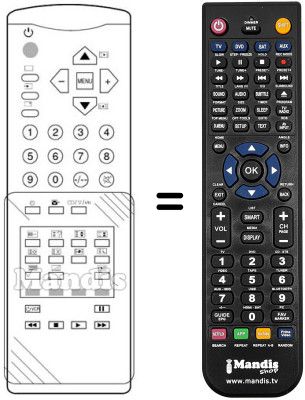 Replacement remote control 3F14-00037-030