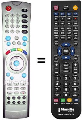 Replacement remote control POWER SKY AF-9300 PVR