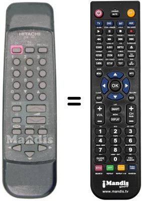 Replacement remote control CLE 937