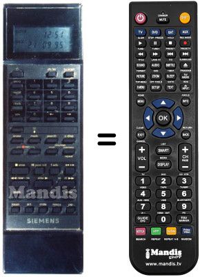 Replacement remote control Sanyo 3800 EX