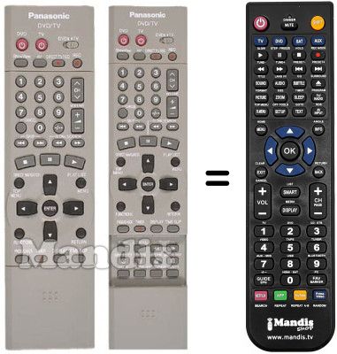 Replacement remote control EUR 7615K60