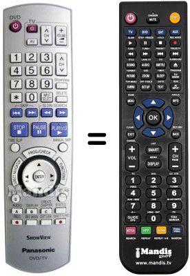 Replacement remote control EUR 7659Y40