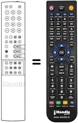 Replacement remote control FB 100