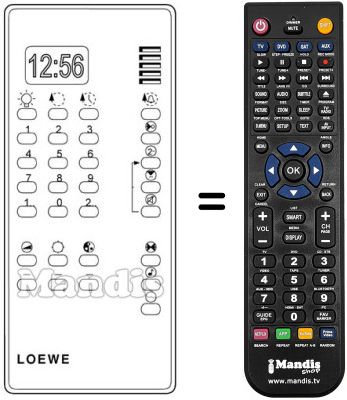 Replacement remote control FB 3T