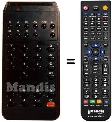 Gleichwertige Fernbedienung INFRARED 360