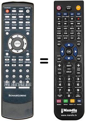 Replacement remote control JX-1000C(2)