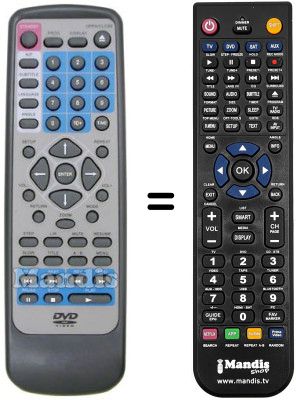Replacement remote control KF-8000K