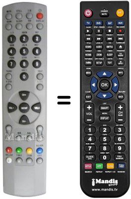 Replacement remote control Haier L26V6-A8