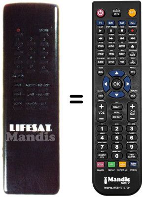 Replacement remote control LS 2400