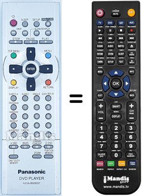 Replacement remote control N2QAJB000037
