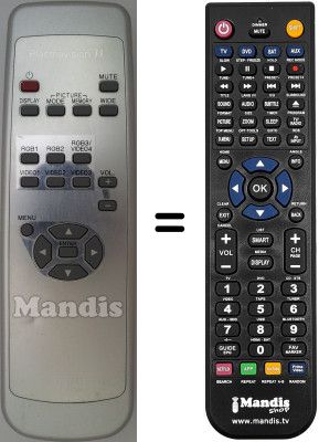 Gleichwertige Fernbedienung Fujitsu P50 XHA10