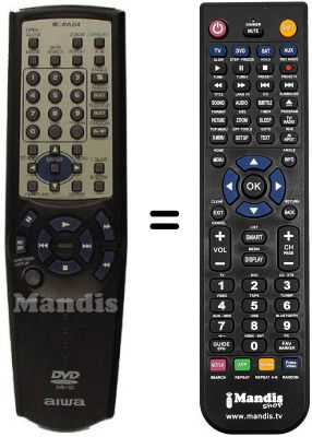 Gleichwertige Fernbedienung RC-AVL04