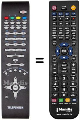 Gleichwertige Fernbedienung Inno Hit IH 22856 T11B