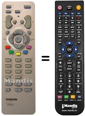 Gleichwertige Fernbedienung Pathé Marconi 28 WZ 412 S